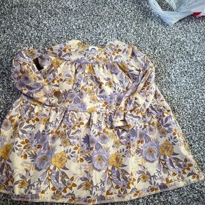 Müsli by Green Cotton Floral Long Sleeve Dress